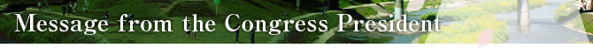 Message from the Congress President